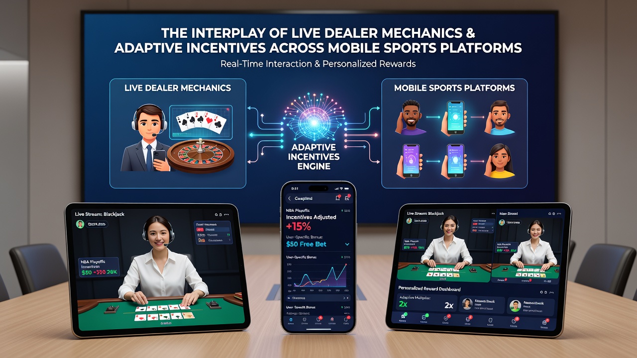 Mobile Sportplattformen mit Live-Dealer und adaptiven Belohnungen